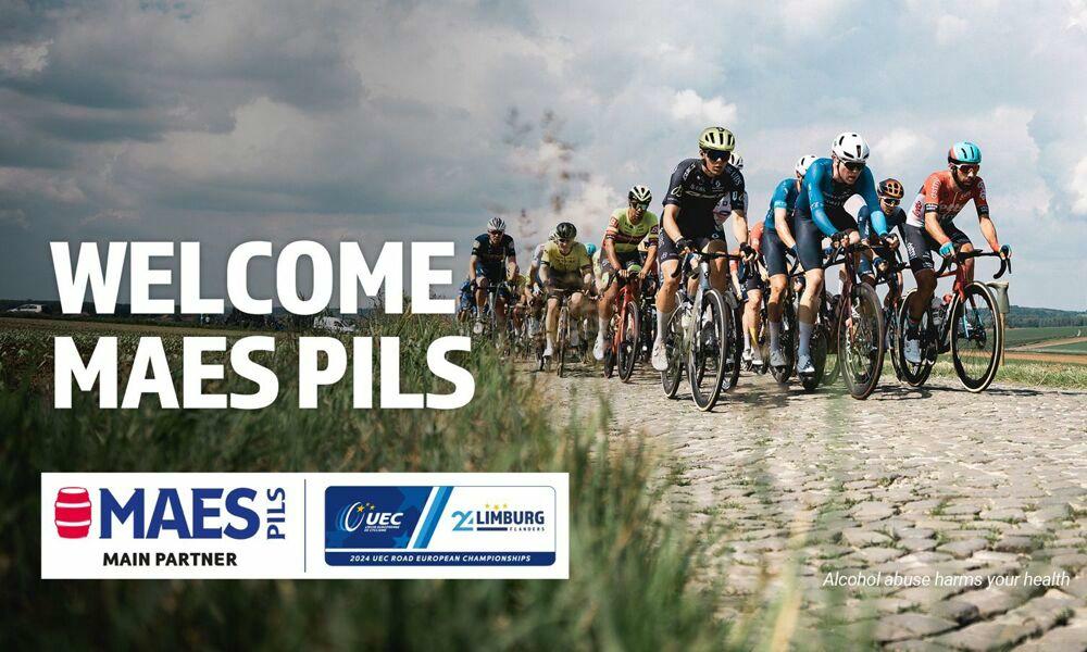 MAES Pils new Main Partner of the European Cycling Championships 2024