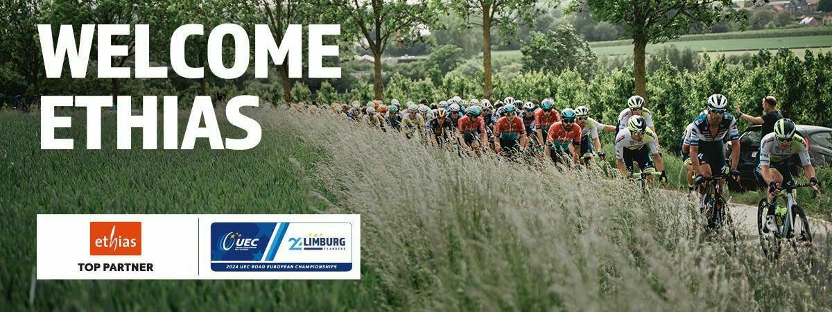 Ethias partenaire des Championnats d’Europe Route UEC dans le Limbourg