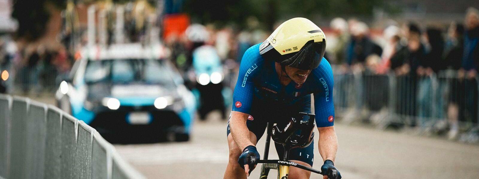 Edoardo Affini crowned as European time trial champion